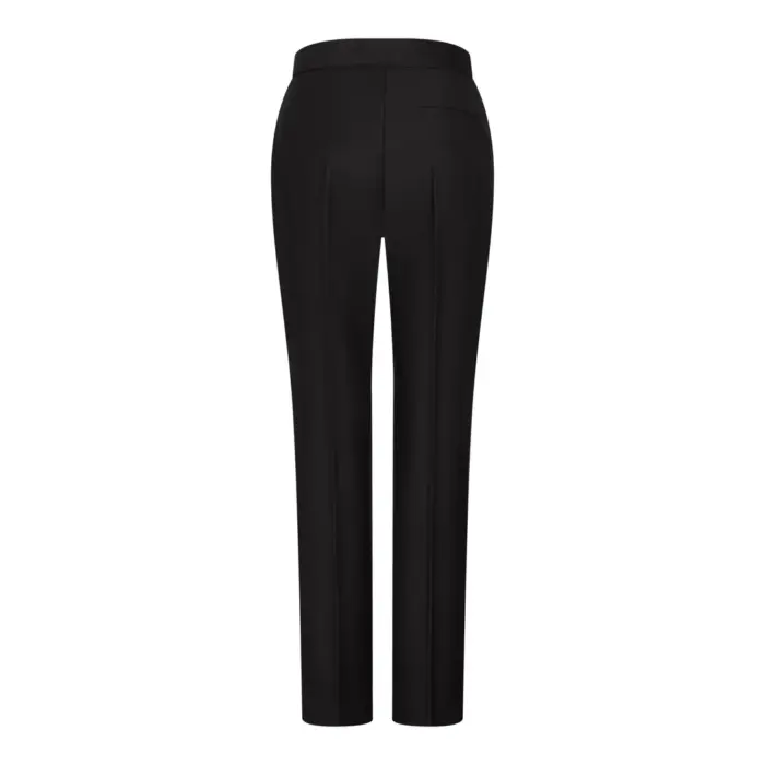 TPW-13 - Women's 3 Piece Plain Black Suit - Image 10