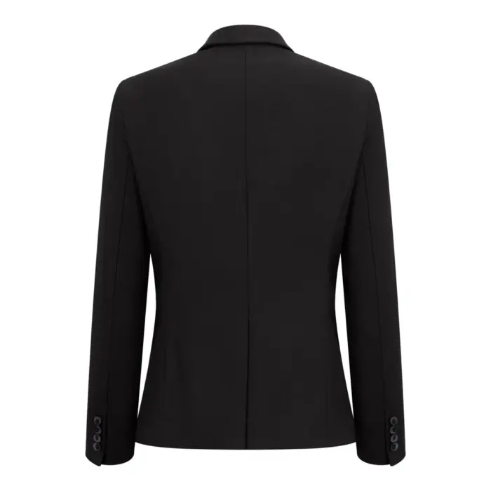 TPW-13 - Women's 3 Piece Plain Black Suit - Image 7