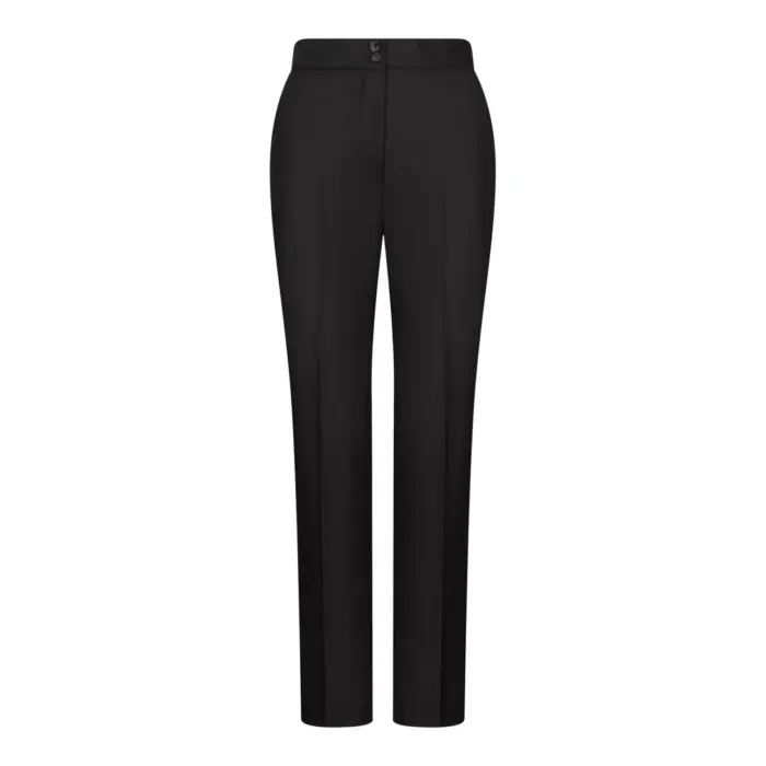 TPW-13 - Women's 3 Piece Plain Black Suit - Image 9