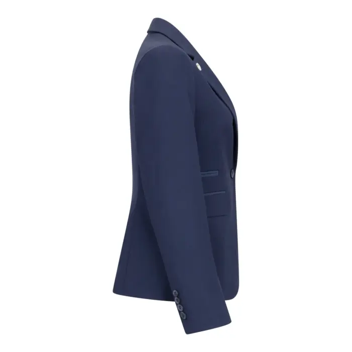 TPW-14 - Women's 3 Piece Plain Navy Blue Suit - Image 8