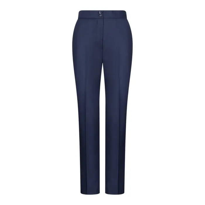 TPW-14 - Women's 3 Piece Plain Navy Blue Suit - Image 9