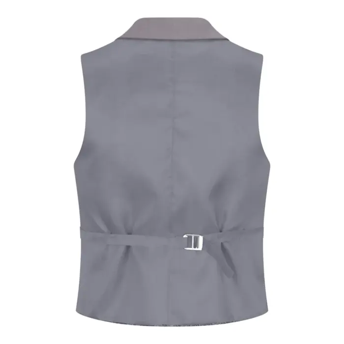 TPW-15 - Women's 3 Piece Plain Grey Suit - Image 6